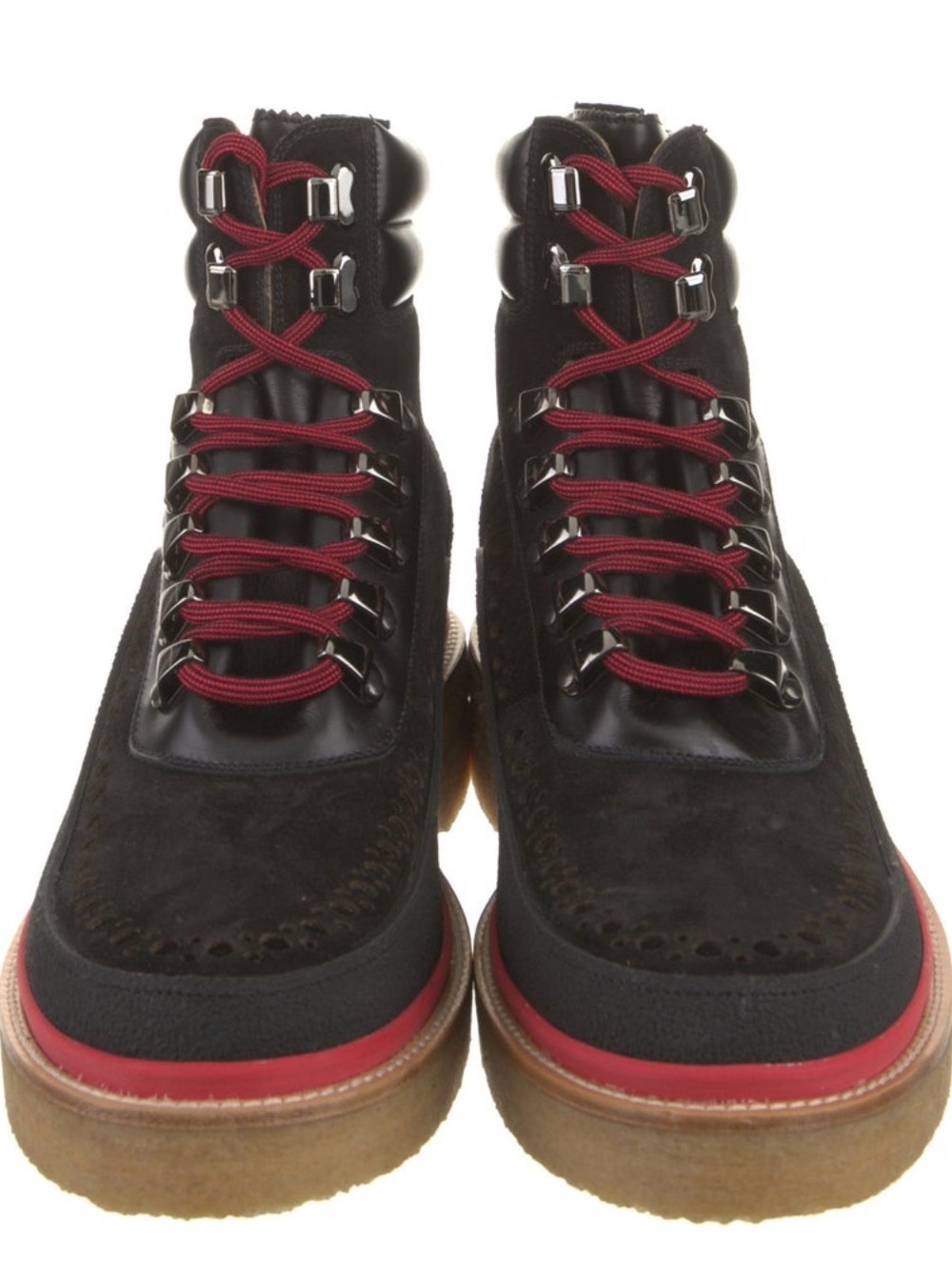 Christian Louboutin suede hiking boots - Picture 3 of 6